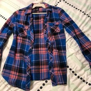 Flannel long sleeve shirt